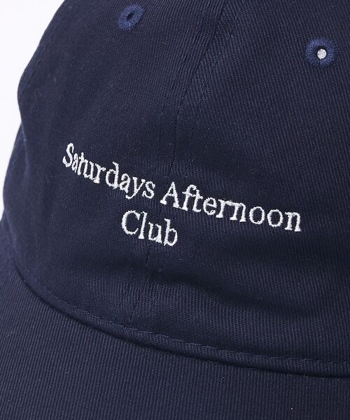 ABAHOUSE / アバハウス ハット | 【Saturdays Afternoon Club】 刺繍キャップ【予約】 | 詳細9