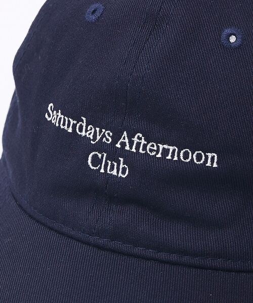 ABAHOUSE / アバハウス ハット | 【Saturdays Afternoon Club】 刺繍キャップ | 詳細12