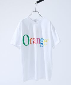 ABAHOUSE / アバハウス Tシャツ | 【byeA. / バイエー】NOT APPLE TEE ORANGE / ノット