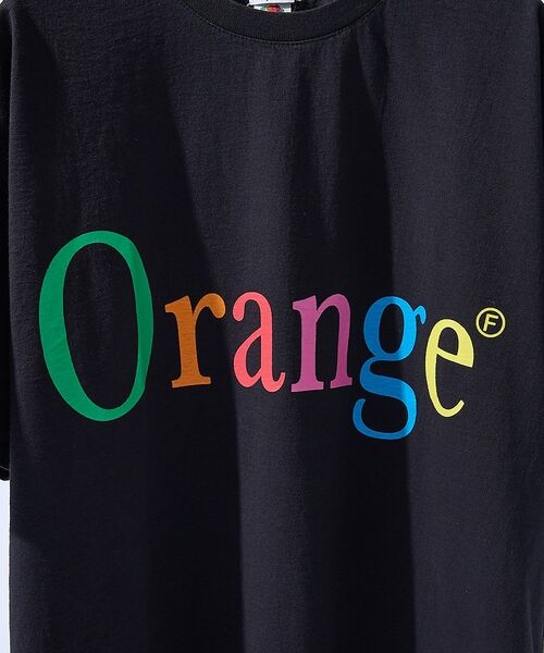 ABAHOUSE / アバハウス Tシャツ | 【byeA. / バイエー】NOT APPLE TEE ORANGE / ノット | 詳細7
