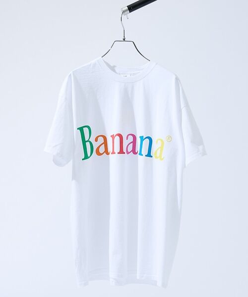 ABAHOUSE / アバハウス Tシャツ | 【byeA. / バイエー】NOT APPLE TEE BANANA / ノット | 詳細1