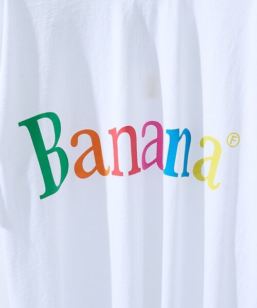ABAHOUSE / アバハウス Tシャツ | 【byeA. / バイエー】NOT APPLE TEE BANANA / ノット | 詳細6