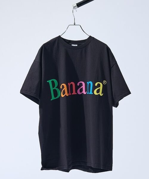 ABAHOUSE / アバハウス Tシャツ | 【byeA. / バイエー】NOT APPLE TEE BANANA / ノット | 詳細8