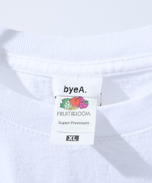 ABAHOUSE / アバハウス Tシャツ | 【byeA. / バイエー】NOT APPLE TEE LEMON / ノットア | 詳細5