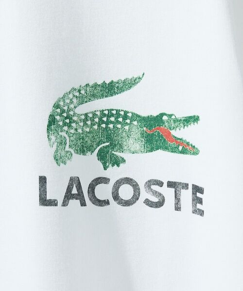 ABAHOUSE / アバハウス Tシャツ | 【LACOSTE / ラコステ】 VINTAGE LOGO TEE / ビンテー | 詳細5