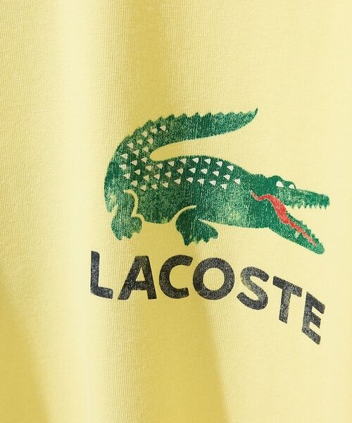ABAHOUSE / アバハウス Tシャツ | 【LACOSTE / ラコステ】 VINTAGE LOGO TEE / ビンテー | 詳細9