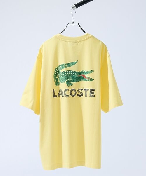 ABAHOUSE / アバハウス Tシャツ | 【LACOSTE / ラコステ】 VINTAGE LOGO TEE / ビンテー（イエロー）