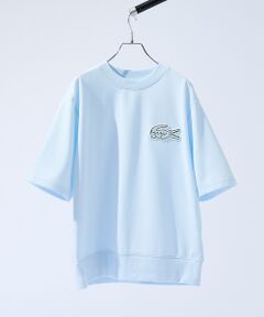 ABAHOUSE / アバハウス Tシャツ | 【LACOSTE / ラコステ】オーバーサイズクロックエンブレムスウェットTシャ