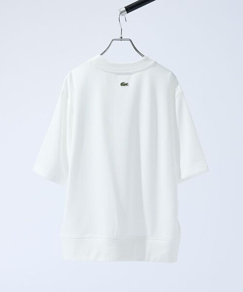 ABAHOUSE / アバハウス Tシャツ | 【LACOSTE / ラコステ】オーバーサイズクロックエンブレムスウェットTシャ | 詳細2