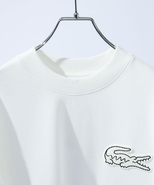 ABAHOUSE / アバハウス Tシャツ | 【LACOSTE / ラコステ】オーバーサイズクロックエンブレムスウェットTシャ | 詳細3