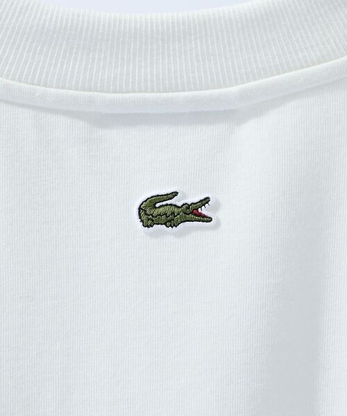 ABAHOUSE / アバハウス Tシャツ | 【LACOSTE / ラコステ】オーバーサイズクロックエンブレムスウェットTシャ | 詳細7