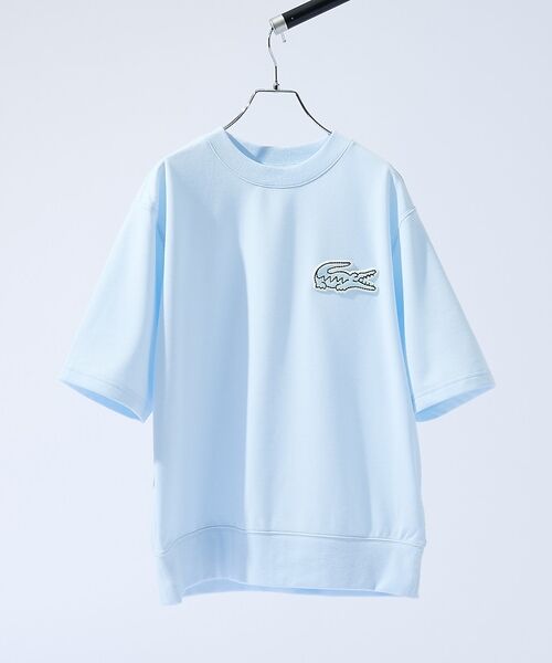 ABAHOUSE / アバハウス Tシャツ | 【LACOSTE / ラコステ】オーバーサイズクロックエンブレムスウェットTシャ | 詳細9