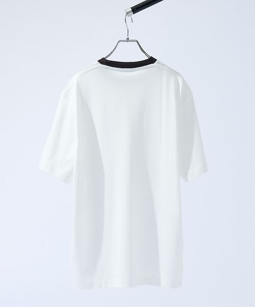 ABAHOUSE / アバハウス Tシャツ | 【LACOSTE / ラコステ】RIB TEE SHIRT / 配色ネックリブT | 詳細2