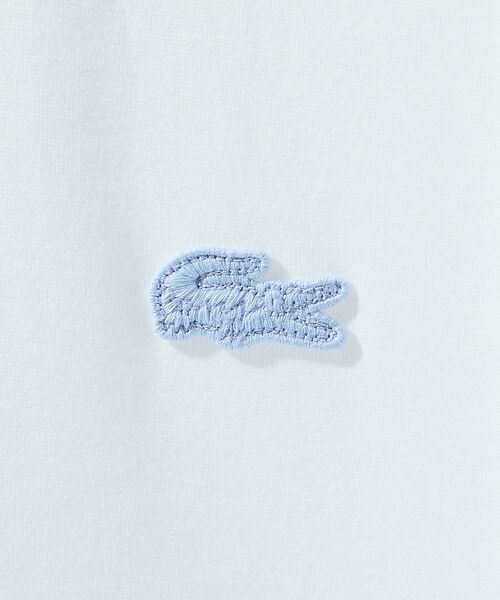 ABAHOUSE / アバハウス Tシャツ | 【LACOSTE / ラコステ】RIB TEE SHIRT / 配色ネックリブT | 詳細5