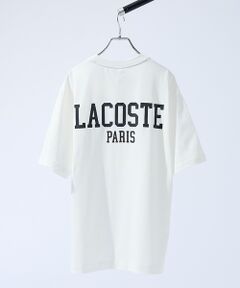 ABAHOUSE / アバハウス Tシャツ | 【LACOSTE / ラコステ】BACK PRINT BASIC TEE / バ