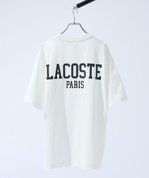 ABAHOUSE / アバハウス Tシャツ | 【LACOSTE / ラコステ】BACK PRINT BASIC TEE / バ | 詳細1
