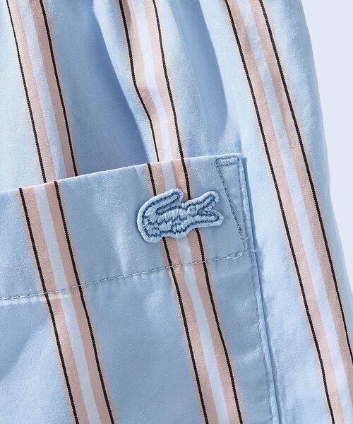 ABAHOUSE / アバハウス ショート・ハーフ・半端丈パンツ | 【LACOSTE / ラコステ】MULTI STRIPE POPLIN SHOR | 詳細7