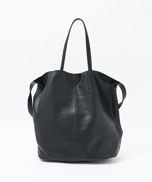 ABAHOUSE / アバハウス トートバッグ | 【morphee / モルフェ】3WAY LARGE TOTE / 3WAYラー（ブラック）