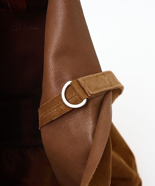 ABAHOUSE / アバハウス トートバッグ | 【Morphee / モルフェ】3WAY LARGE TOTE OIL SUED | 詳細10