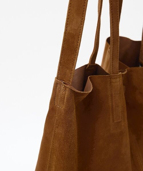 ABAHOUSE / アバハウス トートバッグ | 【Morphee / モルフェ】3WAY LARGE TOTE OIL SUED | 詳細5