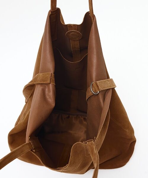ABAHOUSE / アバハウス トートバッグ | 【Morphee / モルフェ】3WAY LARGE TOTE OIL SUED | 詳細8
