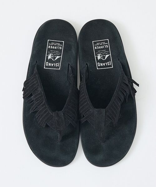 ABAHOUSE / アバハウス サンダル | 【ISLAND SLIPPER / アイランドスリッパ】 FRINGE SAND | 詳細5