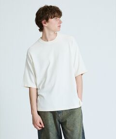 ABAHOUSE / アバハウス Tシャツ | 【接触冷感】 サマーニットTシャツ / オーバーサイズ