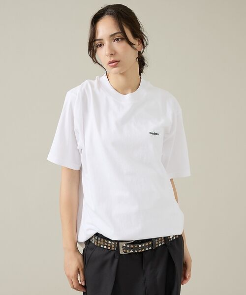 ABAHOUSE / アバハウス Tシャツ | 【Barbour/バブアー】 DALTON LOGO OS T-SHIRT/ダル | 詳細4