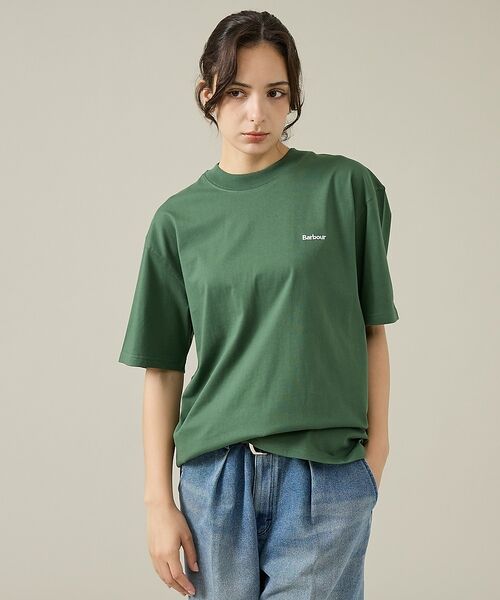 ABAHOUSE / アバハウス Tシャツ | 【Barbour/バブアー】 DALTON LOGO OS T-SHIRT/ダル | 詳細6