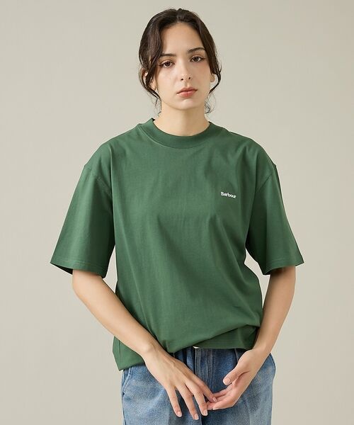 ABAHOUSE / アバハウス Tシャツ | 【Barbour/バブアー】 DALTON LOGO OS T-SHIRT/ダル | 詳細7
