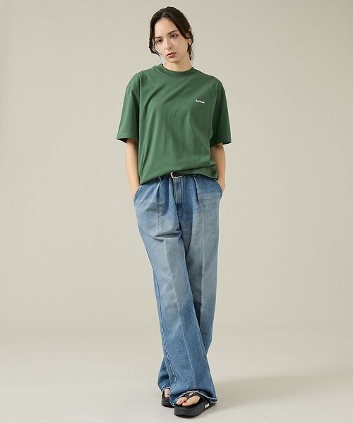 ABAHOUSE / アバハウス Tシャツ | 【Barbour/バブアー】 DALTON LOGO OS T-SHIRT/ダル | 詳細8