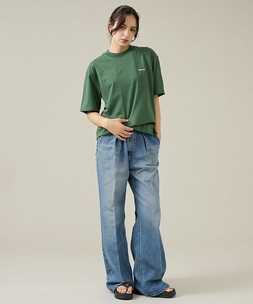 ABAHOUSE / アバハウス Tシャツ | 【Barbour/バブアー】 DALTON LOGO OS T-SHIRT/ダル | 詳細9