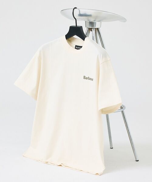 ABAHOUSE / アバハウス Tシャツ | 【Barbour / バブアー】 MTS1611 CAMBER T/ワンポイント | 詳細1