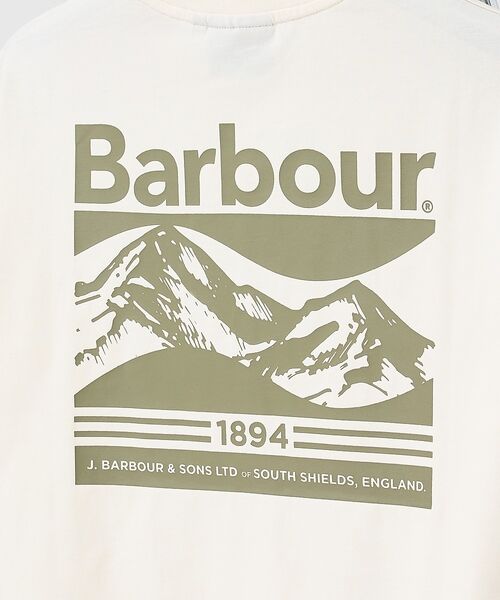 ABAHOUSE / アバハウス Tシャツ | 【Barbour / バブアー】 MTS1611 CAMBER T/ワンポイント | 詳細3