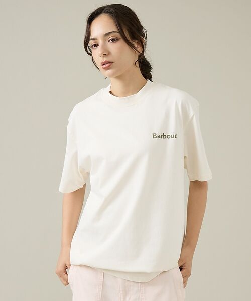 ABAHOUSE / アバハウス Tシャツ | 【Barbour / バブアー】 MTS1611 CAMBER T/バックプリン | 詳細4