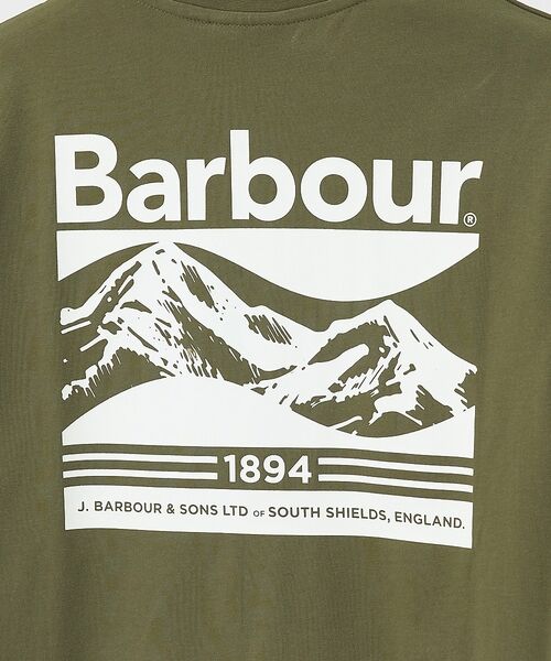 ABAHOUSE / アバハウス Tシャツ | 【Barbour / バブアー】 MTS1611 CAMBER T/ワンポイント | 詳細6