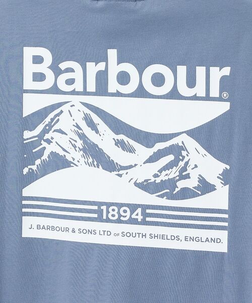ABAHOUSE / アバハウス Tシャツ | 【Barbour / バブアー】 MTS1611 CAMBER T/ワンポイント | 詳細9