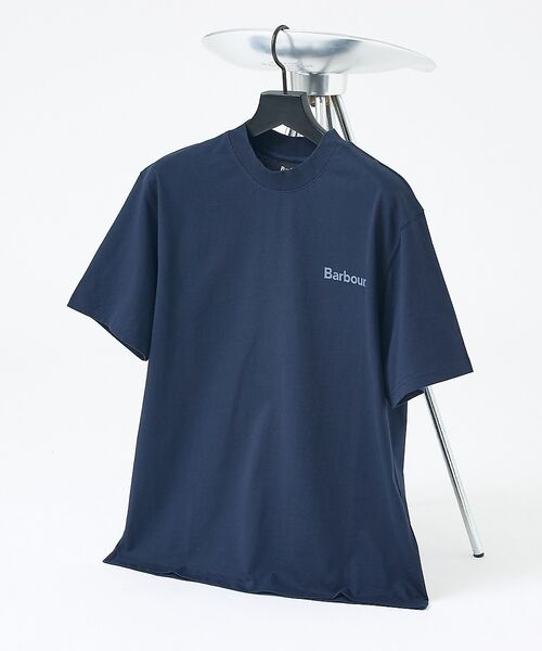 ABAHOUSE / アバハウス Tシャツ | 【Barbour / バブアー】 MTS1611 CAMBER T/ワンポイント | 詳細10