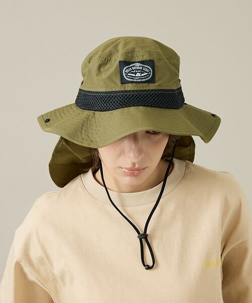 ABAHOUSE / アバハウス ハット | 【POLeR/ポーラー】2WAY DRAW+SUNGUARD BRIM HAT | 詳細22