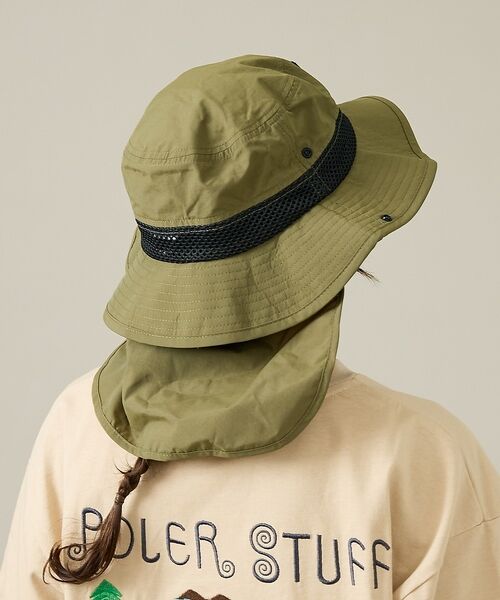 ABAHOUSE / アバハウス ハット | 【POLeR/ポーラー】2WAY DRAW+SUNGUARD BRIM HAT | 詳細23