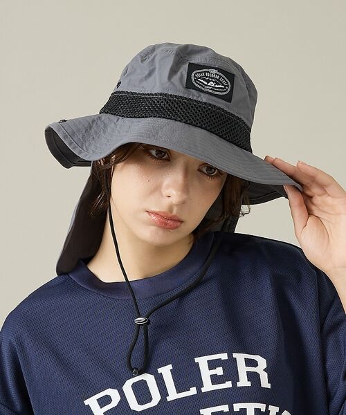ABAHOUSE / アバハウス ハット | 【POLeR/ポーラー】2WAY DRAW+SUNGUARD BRIM HAT | 詳細26