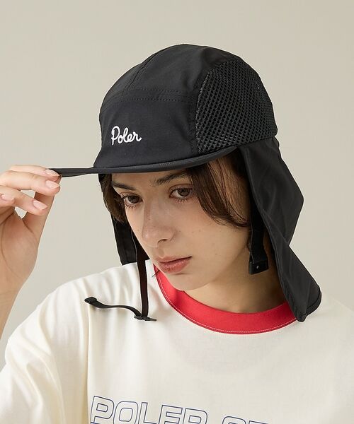 ABAHOUSE / アバハウス ハット | 【POLeR/ポーラー】SUNGUARD SURFCAP/サンガード付キャップ【 | 詳細2