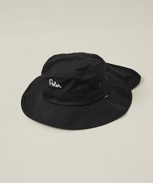 ABAHOUSE / アバハウス ハット | 【POLeR/ポーラー】SUNGUARD SURF HAT/サンガード付ハット | 詳細4