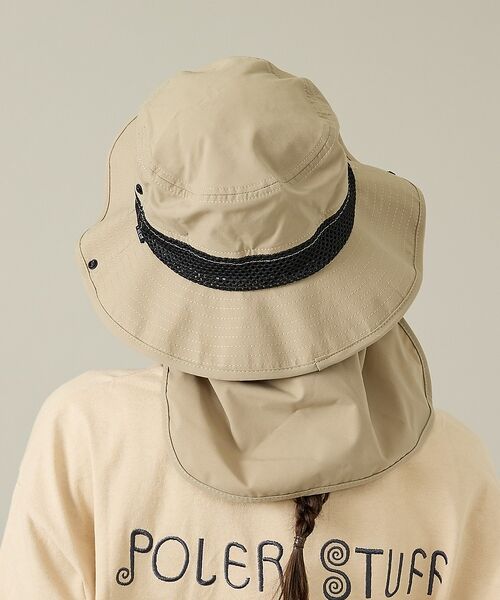 ABAHOUSE / アバハウス ハット | 【POLeR/ポーラー】SUNGUARD SURF HAT/サンガード付ハット | 詳細21