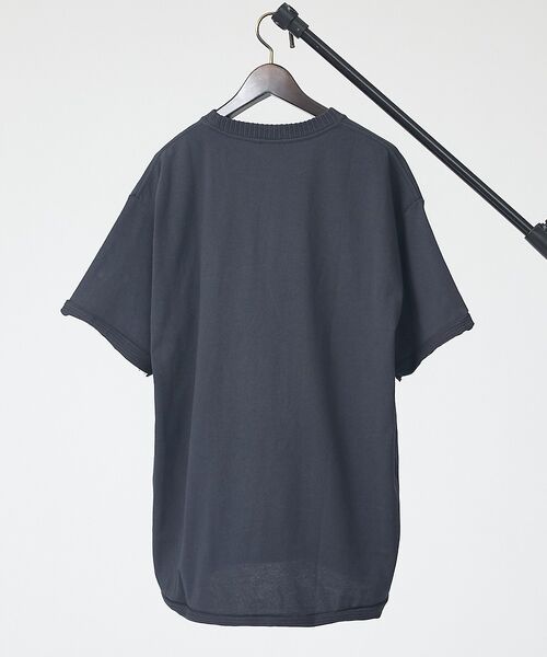 ABAHOUSE / アバハウス Tシャツ | 【JEMORGAN / ジェーイーモーガン】 天竺カットオフリブ半袖Ｔシャツ/ユ | 詳細8