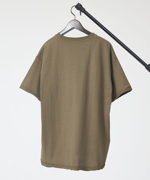 ABAHOUSE / アバハウス Tシャツ | 【JEMORGAN / ジェーイーモーガン】 天竺カットオフリブ半袖Ｔシャツ/ユ | 詳細10