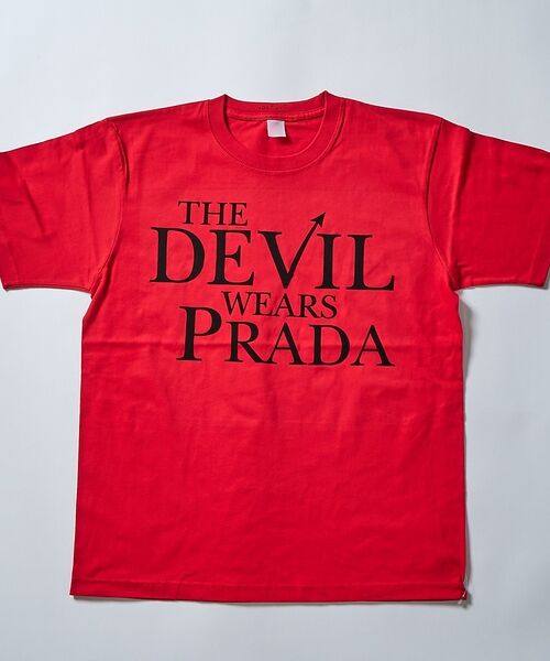 ABAHOUSE / アバハウス Tシャツ | 【JACKSON MATISSE/ジャクソンマティス】 The Devil We（レッド）