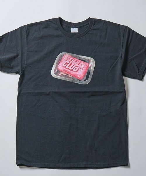 ABAHOUSE / アバハウス Tシャツ | 【JACKSON MATISSE/ジャクソンマティス】 ファイトクラブ / Tシ（ブラック）