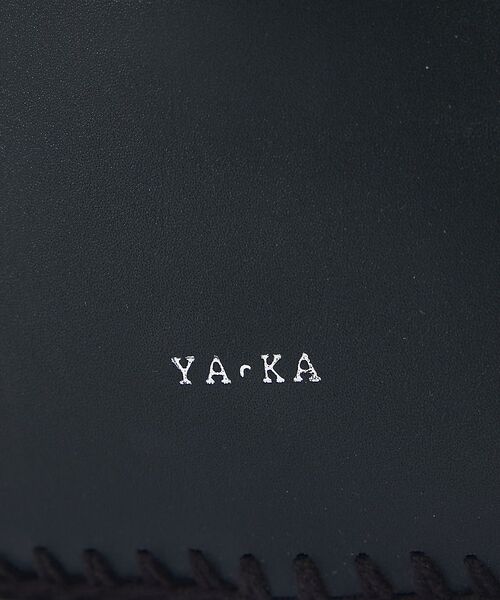 ABAHOUSE / アバハウス ショルダーバッグ | 【YArKA/ヤーカ】real leather knit embroidery | 詳細11