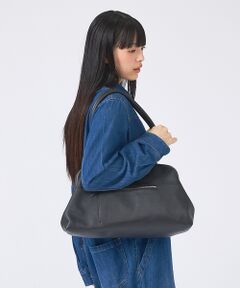 ABAHOUSE / アバハウス ボストンバッグ | 【YArKA/ヤーカ】 real leather long frame soft